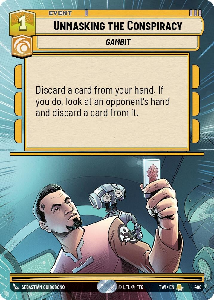 Image for Unmasking the Conspiracy (Hyperspace) [Twilight of the Republic]