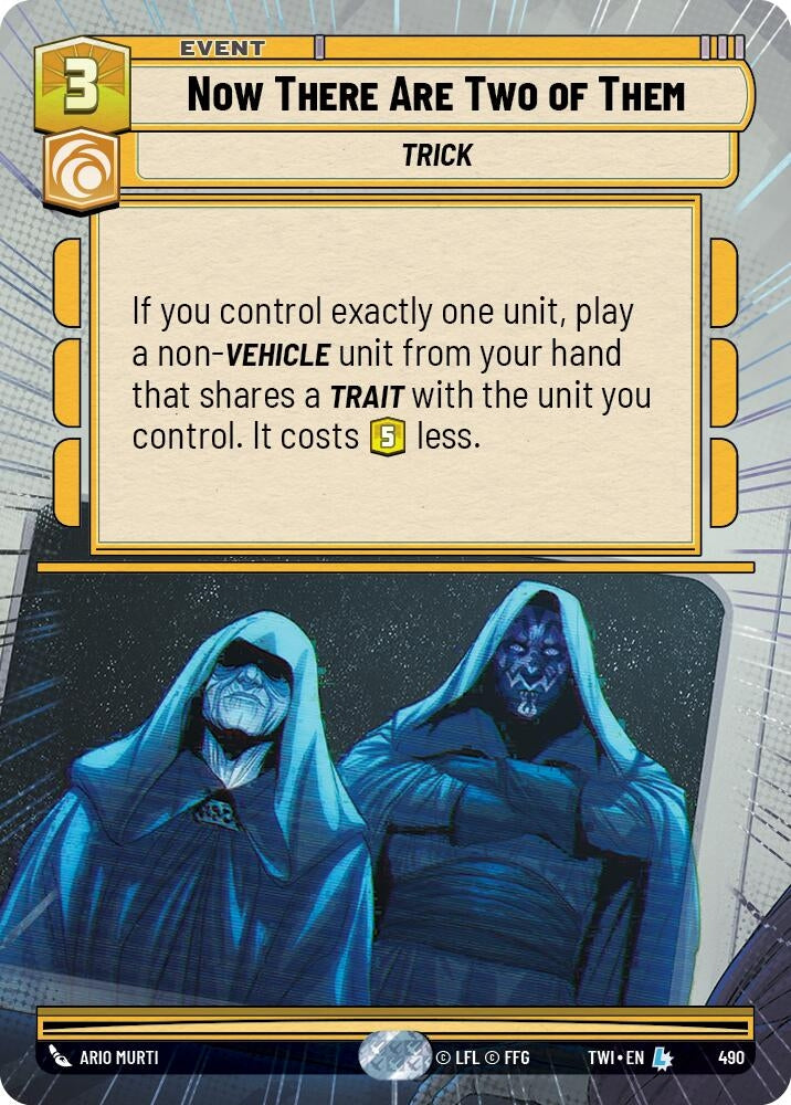 Image for Now There Are Two of Them (Hyperspace) [Twilight of the Republic]
