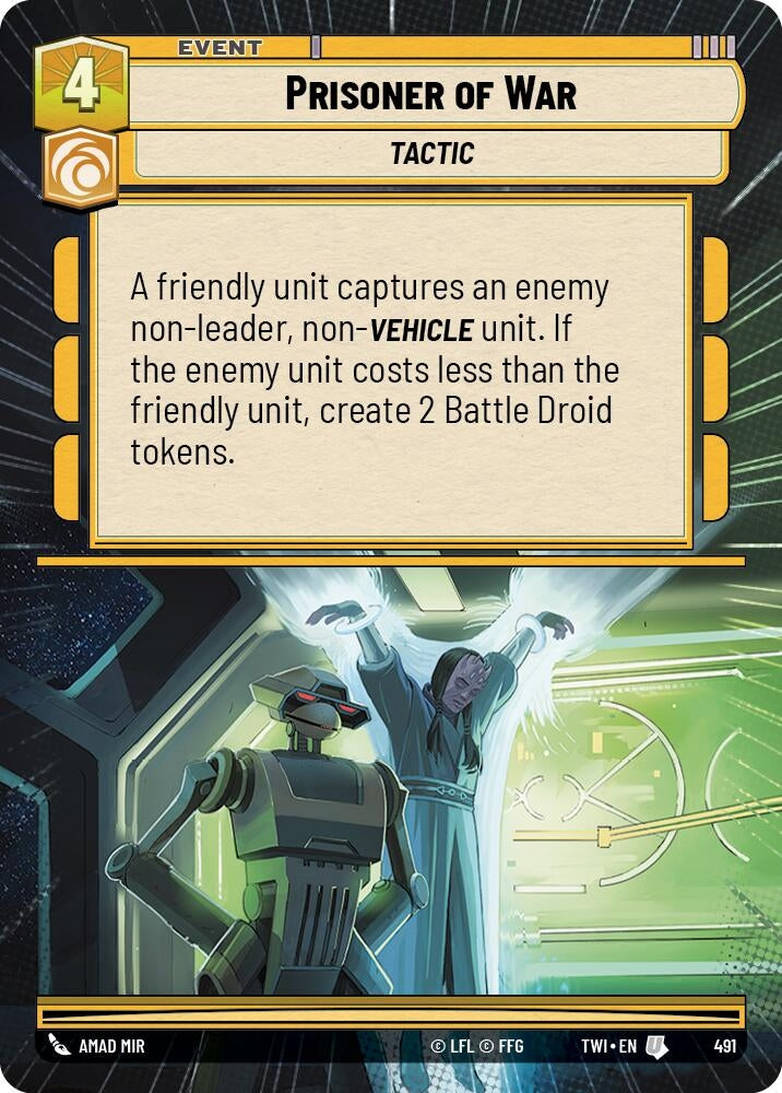 Image for Prisoner of War (Hyperspace) [Twilight of the Republic]