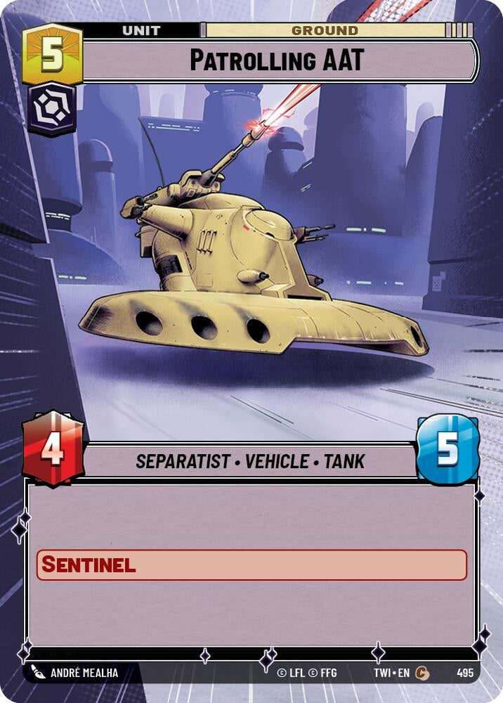 Image for Patrolling AAT (Hyperspace) [Twilight of the Republic]