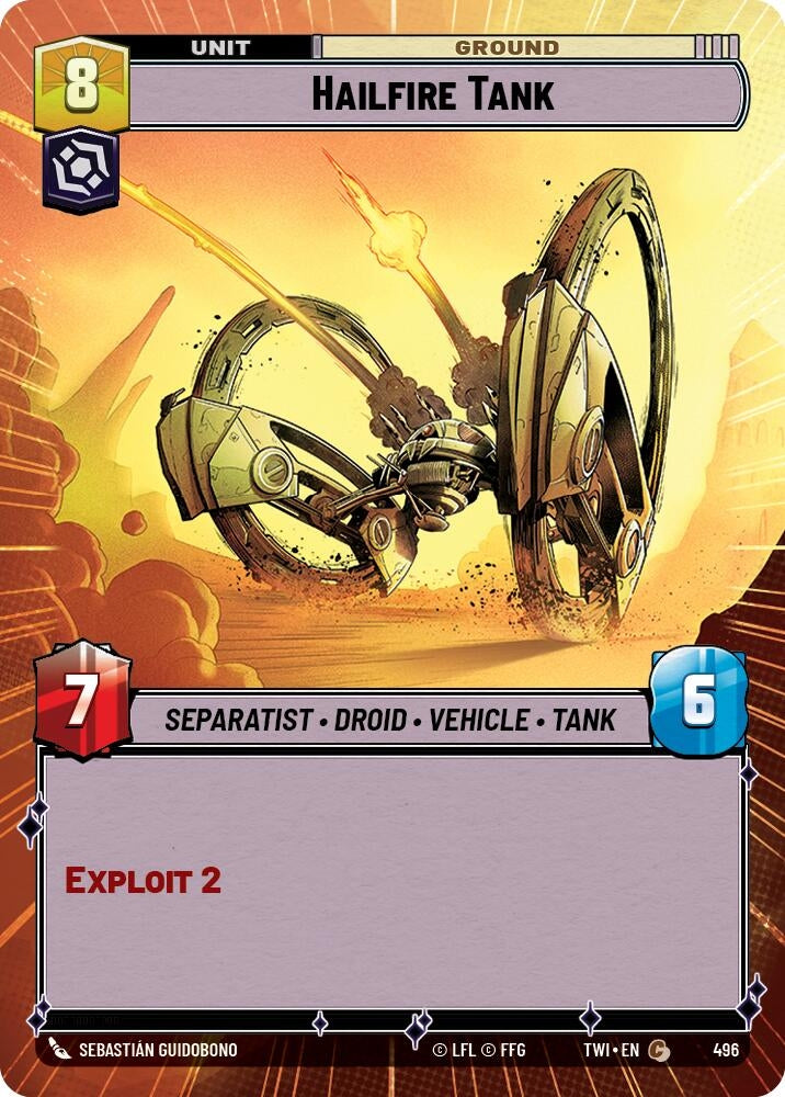 Image for Hailfire Tank (Hyperspace) [Twilight of the Republic]