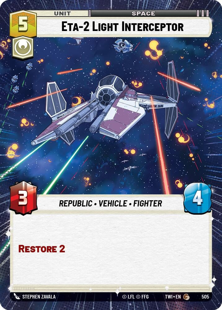 Image for Eta-2 Light Interceptor (Hyperspace) [Twilight of the Republic]