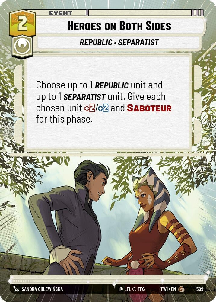 Image for Heroes on Both Sides (Hyperspace) [Twilight of the Republic]