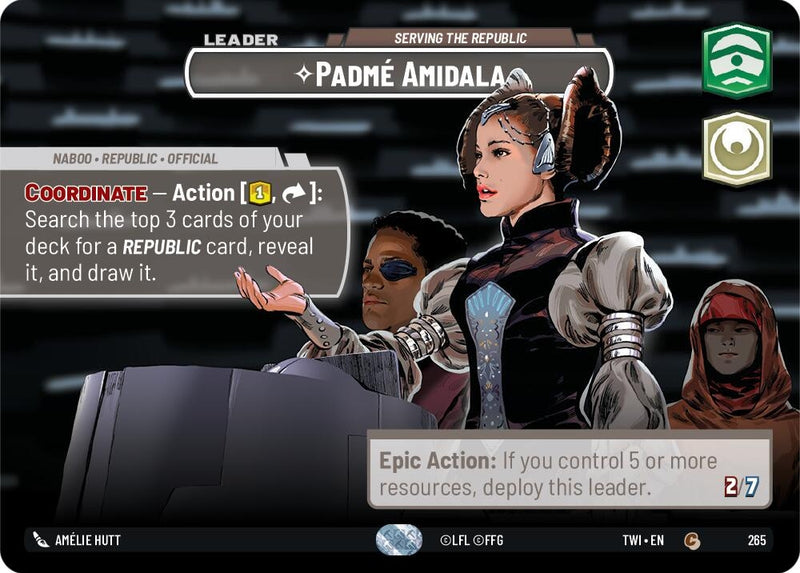 Image for Padme Amidala - Serving the Republic (Showcase) [Twilight of the Republic]