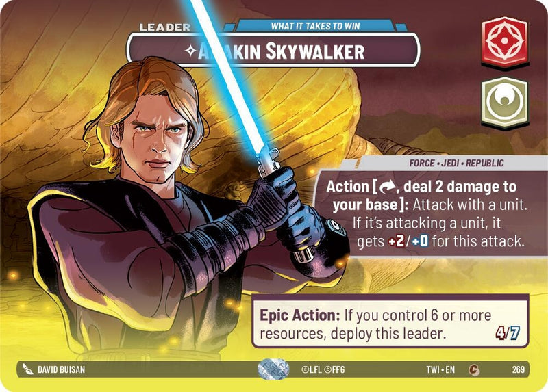 Image for Anakin Skywalker - What it Takes to Win (Showcase) [Twilight of the Republic]