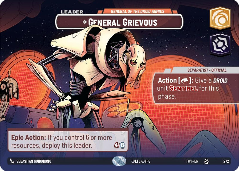Image for General Grievous - General of the Droid Armies (Showcase) [Twilight of the Republic]