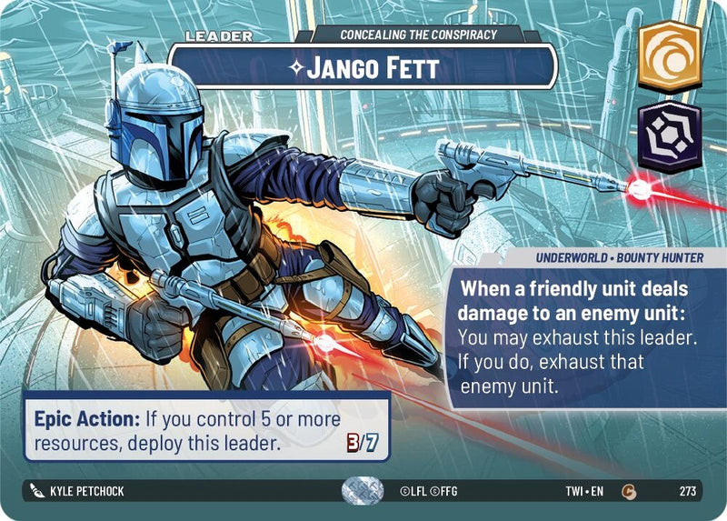 Image for Jango Fett - Concealing the Conspiracy (Showcase) [Twilight of the Republic]