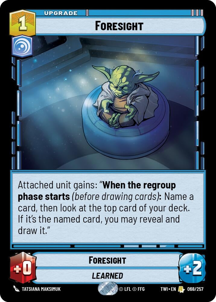 Image for Foresight [Twilight of the Republic]