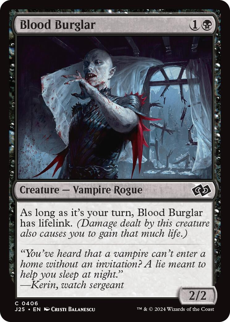 Image for Blood Burglar