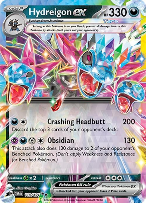 Image for Hydreigon ex - 119/191 [SV08: Surging Sparks]