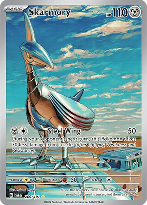 Image for Skarmory - 209/191 [SV08: Surging Sparks]