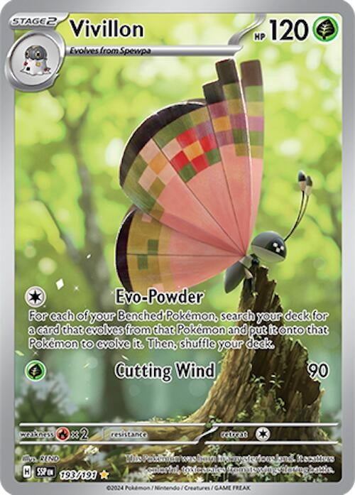 Image for Vivillon - 193/191 [SV08: Surging Sparks]