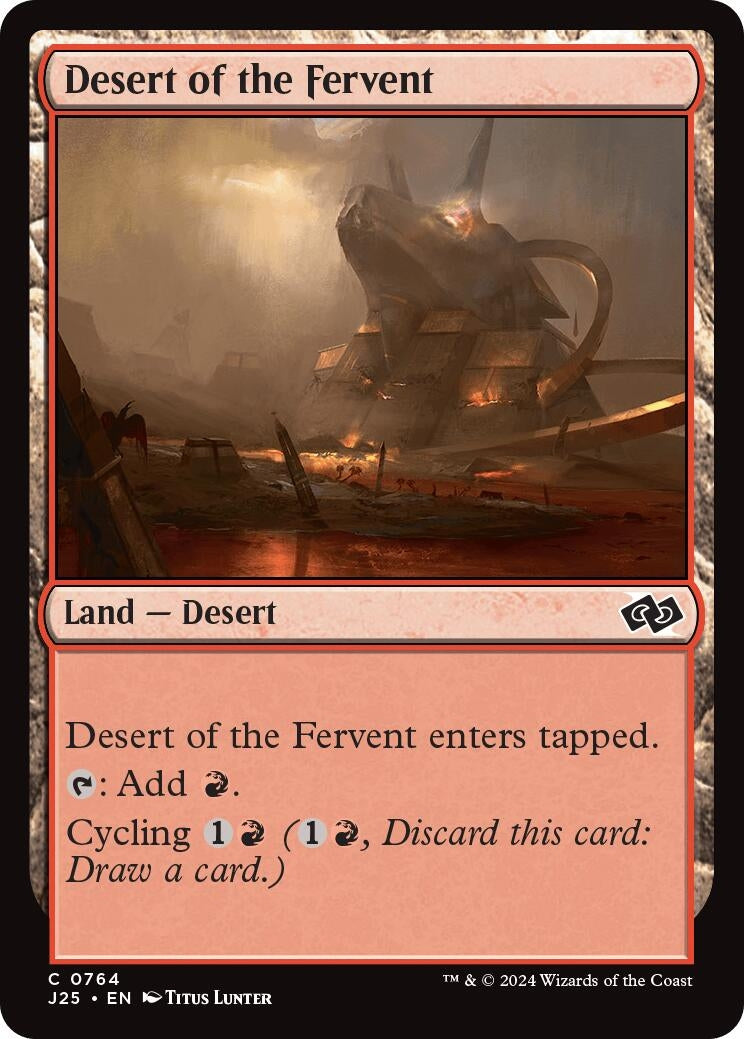 Image for Desert of the Fervent
