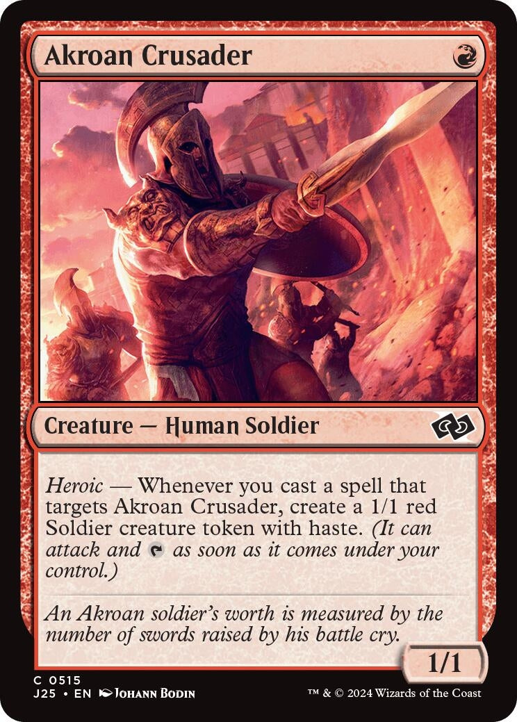 Image for Akroan Crusader