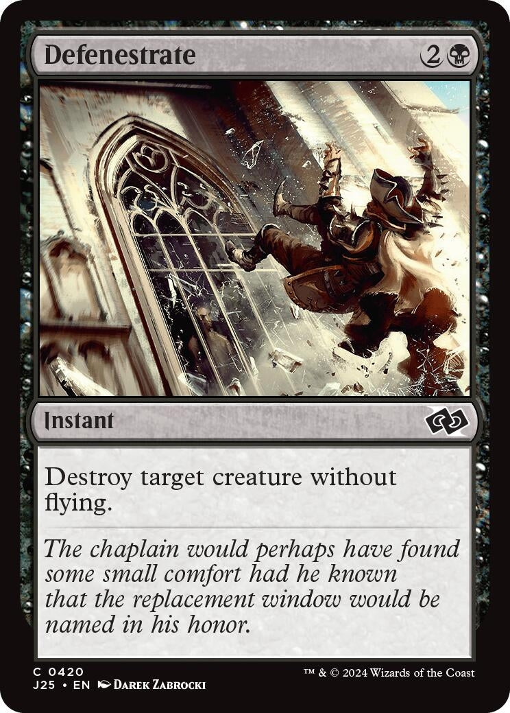 Image for Defenestrate
