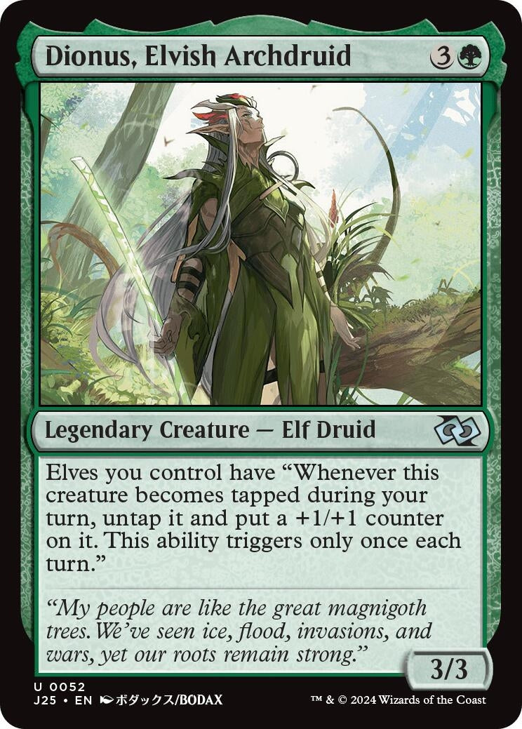 Image for Dionus, Elvish Archdruid