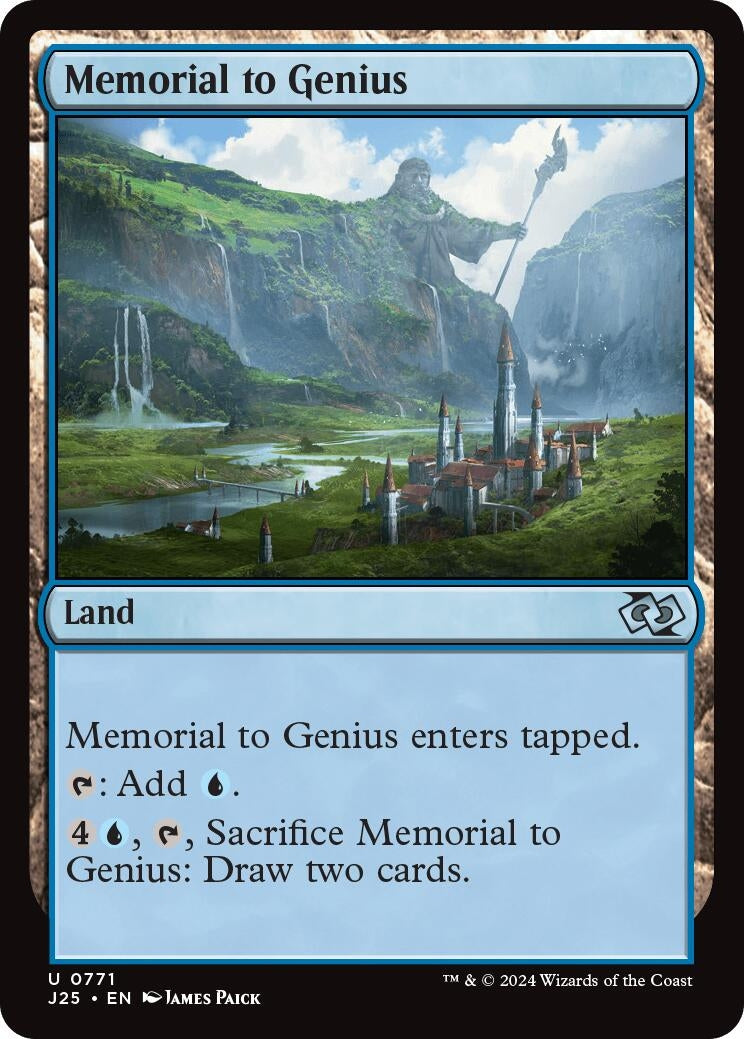 Image for Memorial to Genius