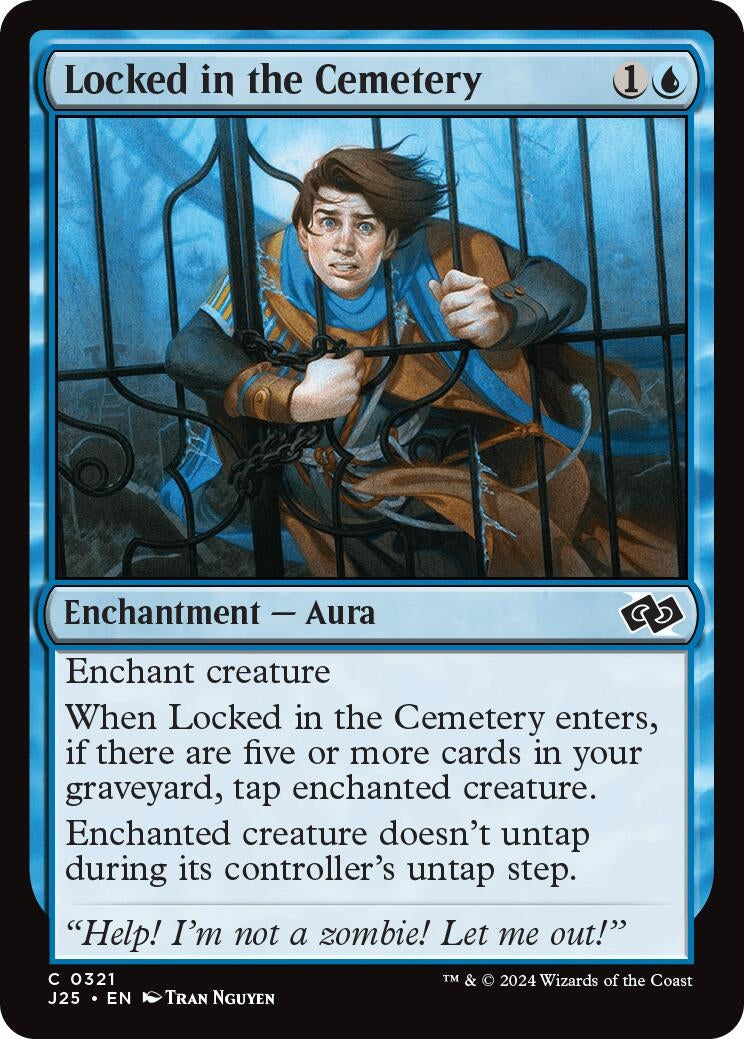 Image for Locked in the Cemetery