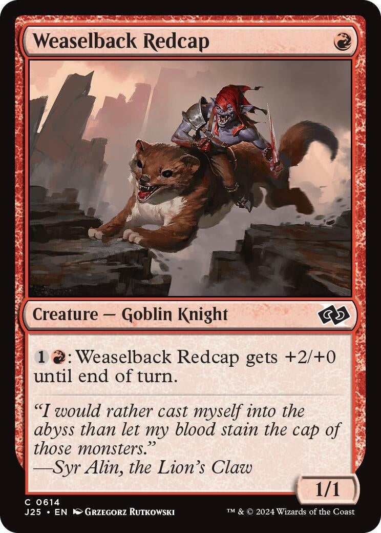 Image for Weaselback Redcap
