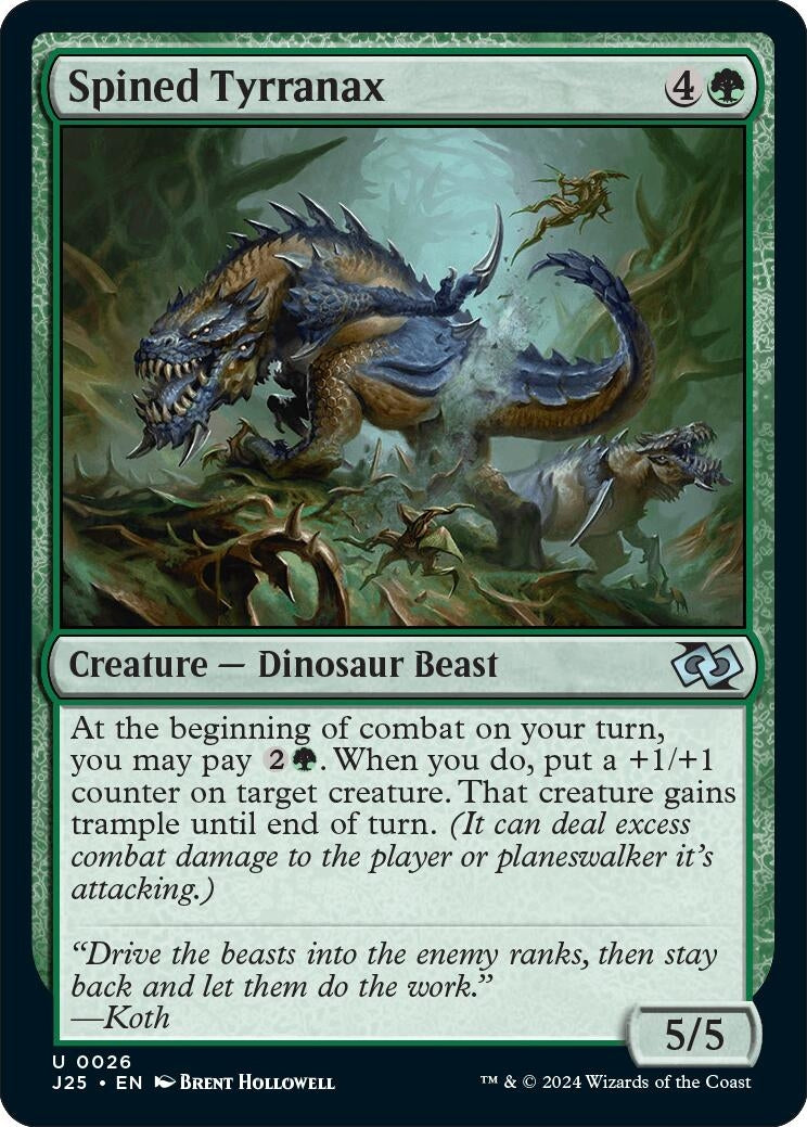 Image for Spined Tyrranax
