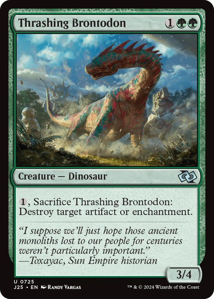 Image for Thrashing Brontodon