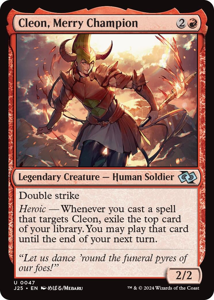 Image for Cleon, Merry Champion