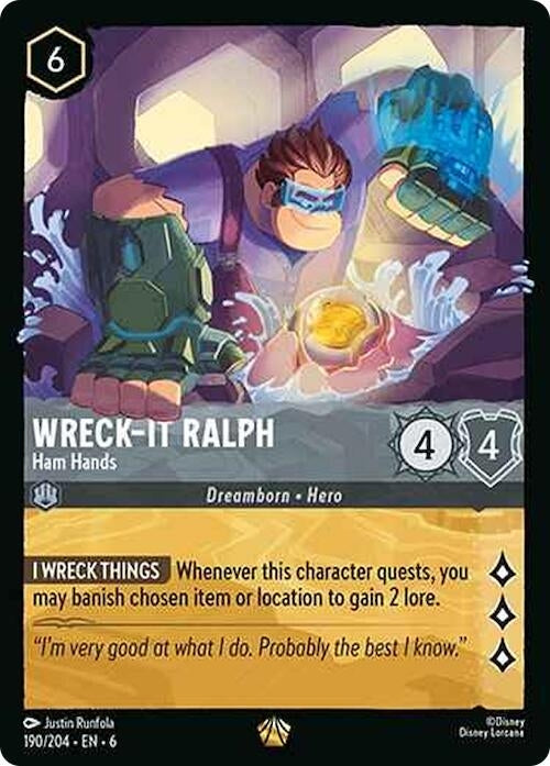 Image for Wreck-It Ralph - Ham Hands [Azurite Sea]