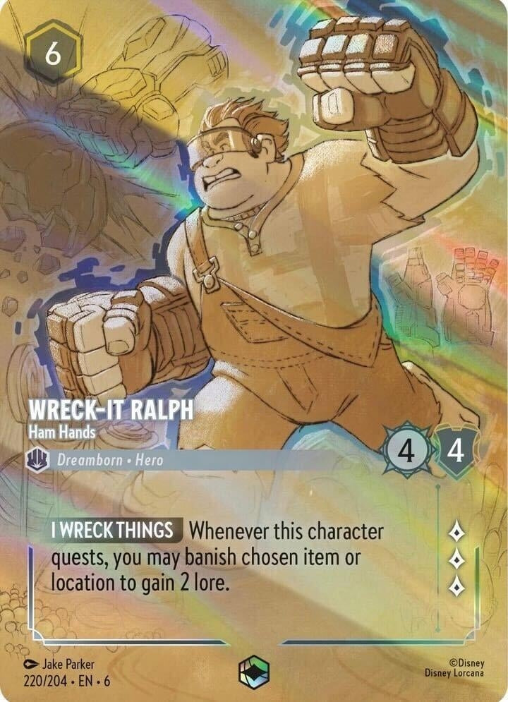 Image for Wreck-It Ralph - Ham Hands (Enchanted) [Azurite Sea]