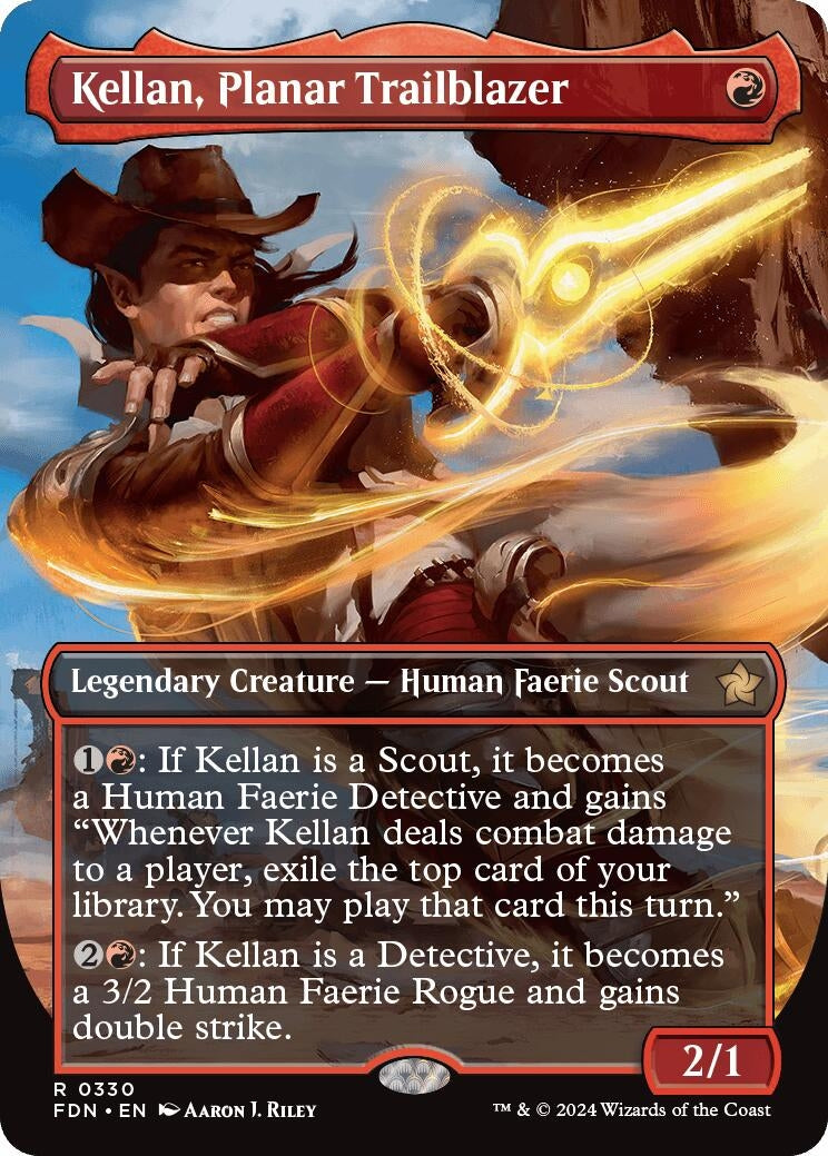 Image for Kellan, Planar Trailblazer (Borderless)