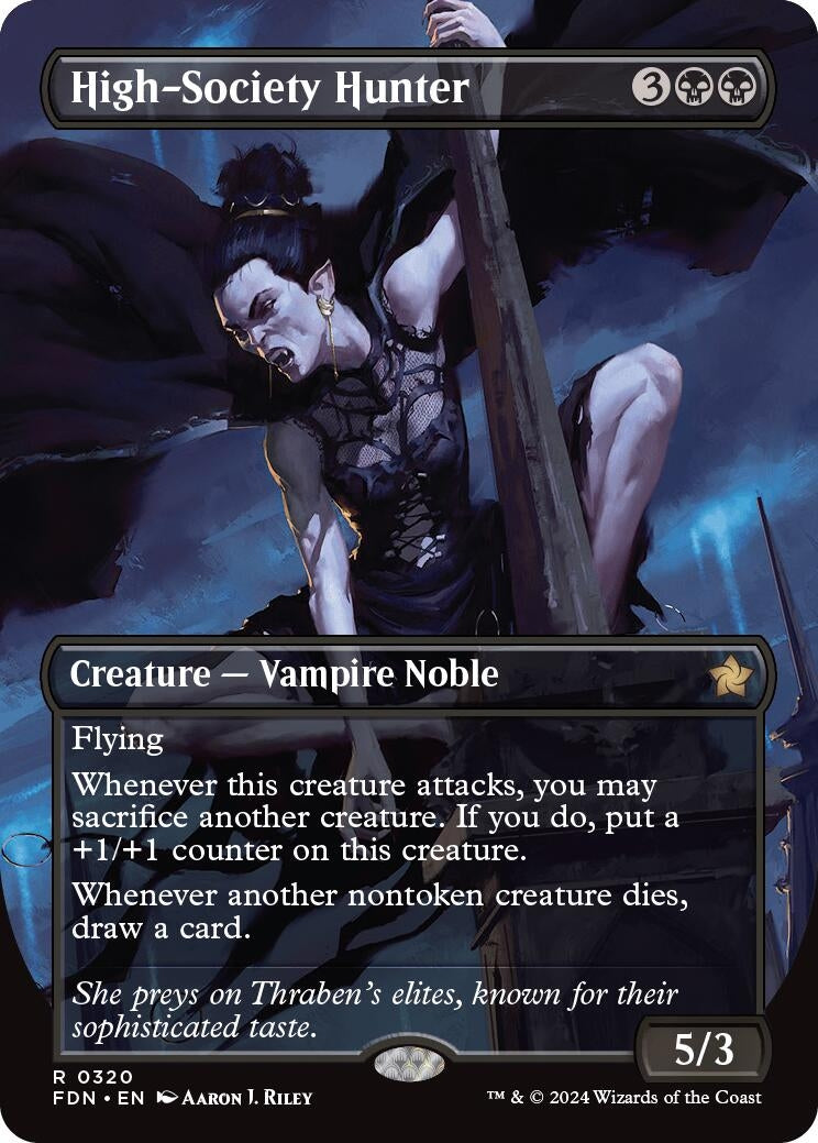 Image for High-Society Hunter (Borderless)