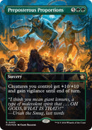 Image for Preposterous Proportions (Borderless) (Mana Foil)