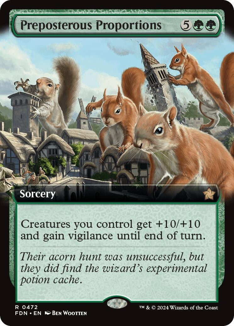 Image for Preposterous Proportions (Extended Art)