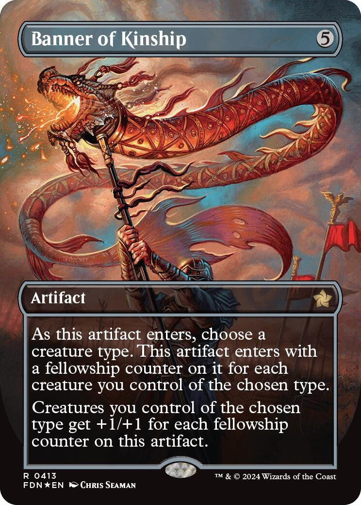 Image for Banner of Kinship (Borderless) (Mana Foil)