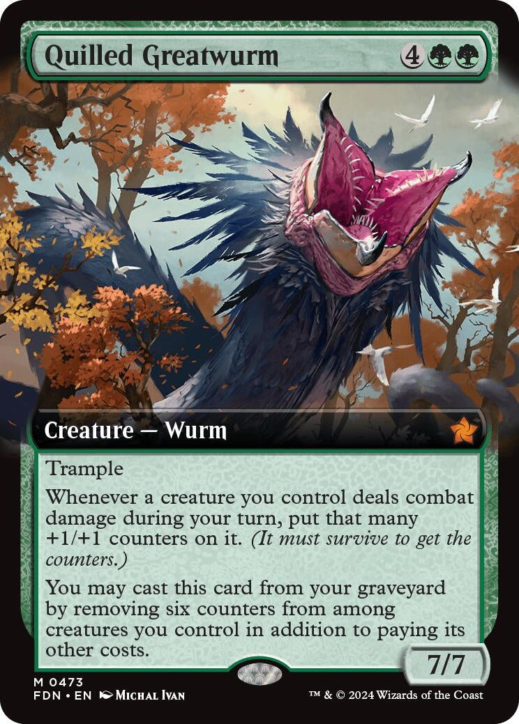 Image for Quilled Greatwurm (Extended Art)