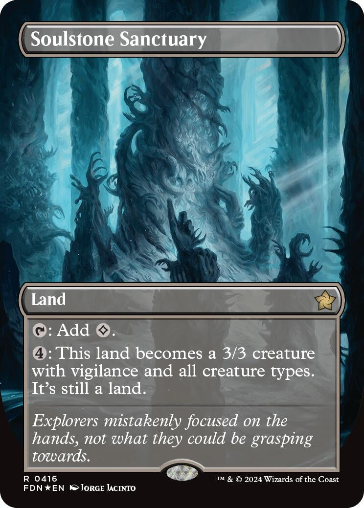 Image for Soulstone Sanctuary (Borderless) (Mana Foil)
