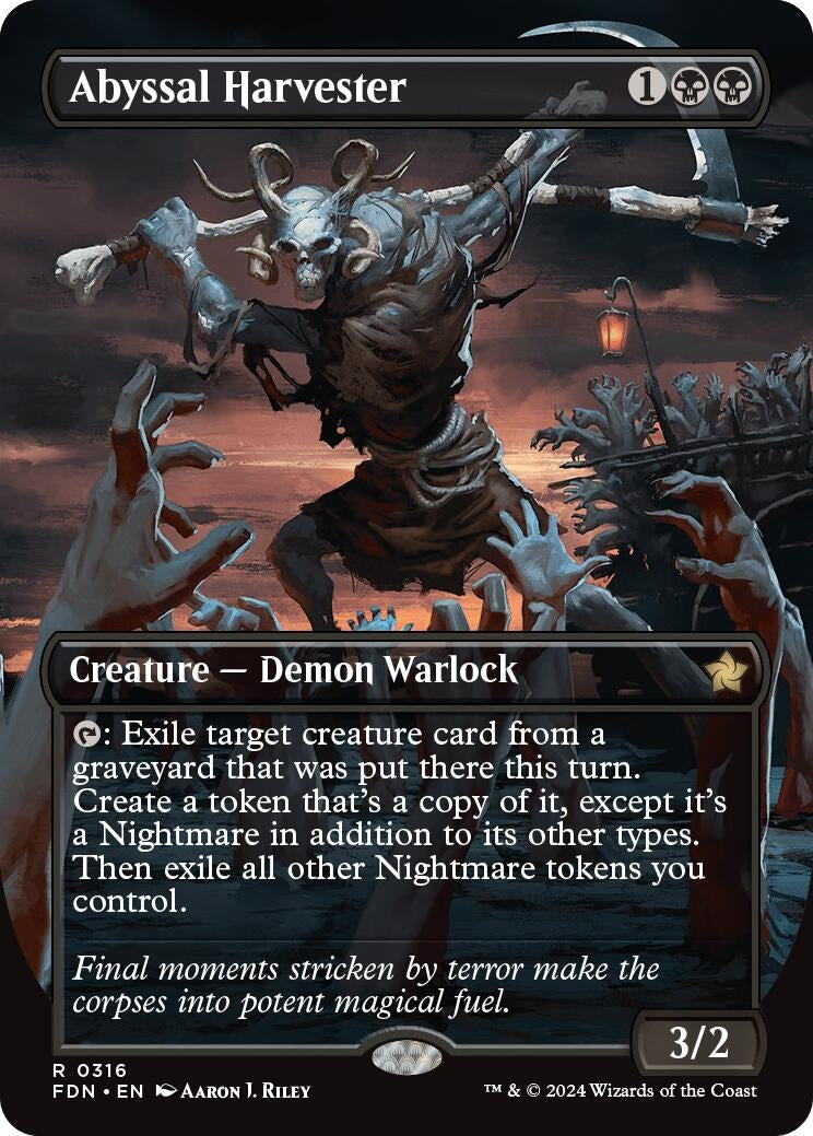 Image for Abyssal Harvester (Borderless)