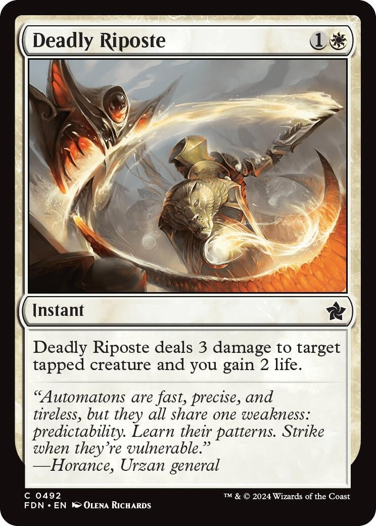 Image for Deadly Riposte