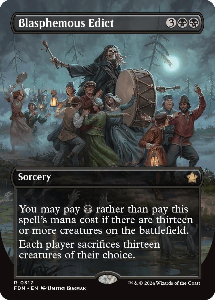 Image for Blasphemous Edict (Borderless)