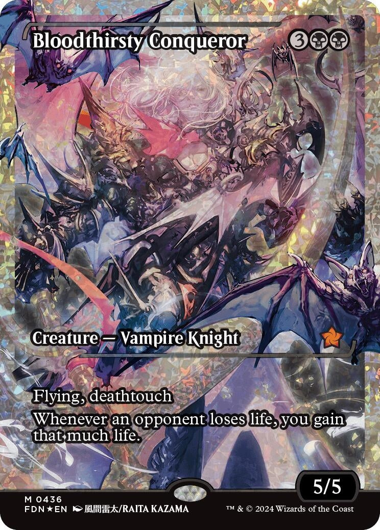 Image for Bloodthirsty Conqueror (Showcase) (Fracture Foil)