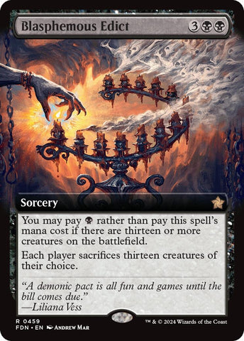 Image for Blasphemous Edict (Extended Art)