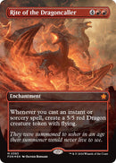 Image for Rite of the Dragoncaller (Borderless) (Mana Foil)
