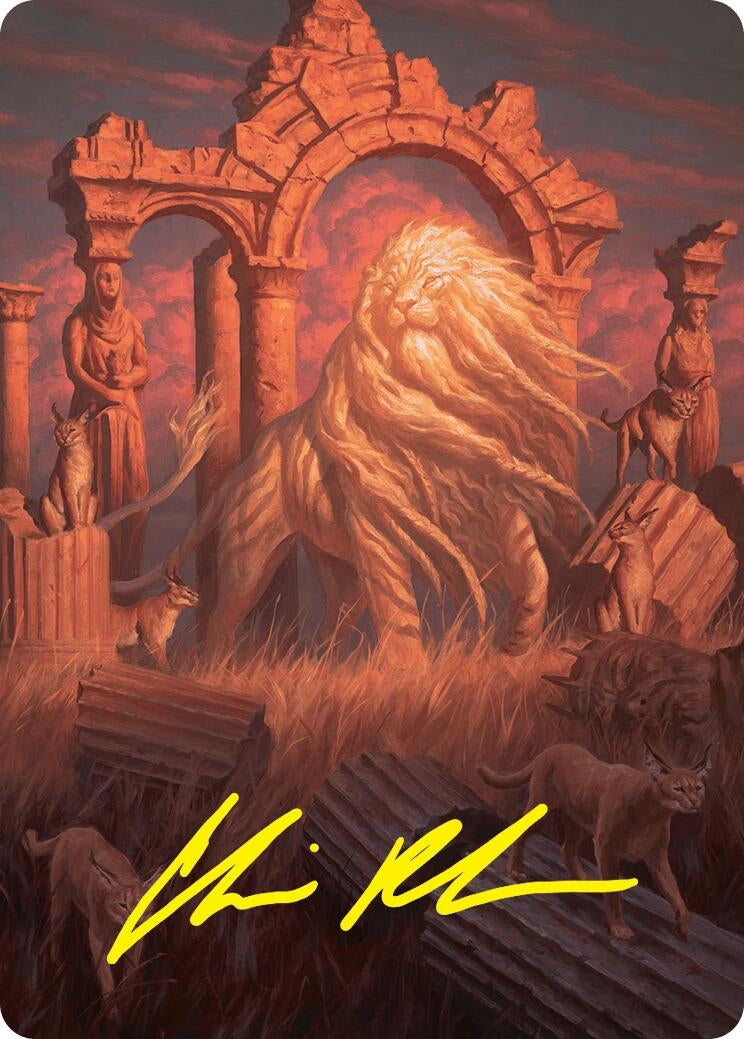 Image for Arahbo, the First Fang Art Card (26/54) (Gold-Stamped Signature)
