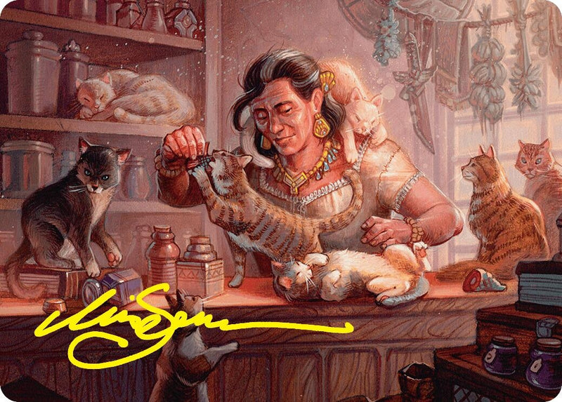 Image for Cat Collector Art Card (1/54) (Gold-Stamped Signature)