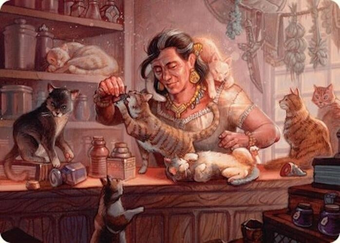Image for Cat Collector Art Card (1/54)