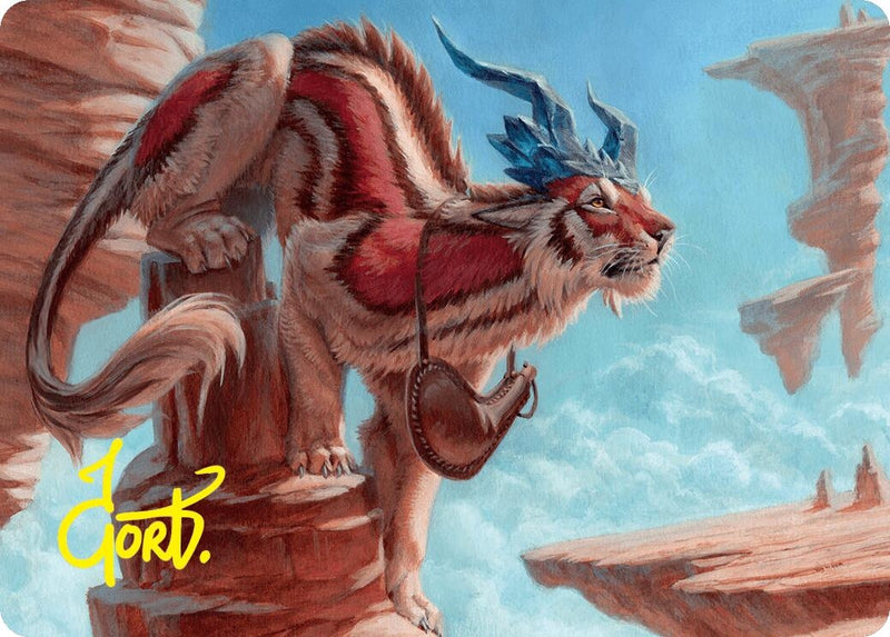 Image for Felidar Savior Art Card (3/54) (Gold-Stamped Signature)