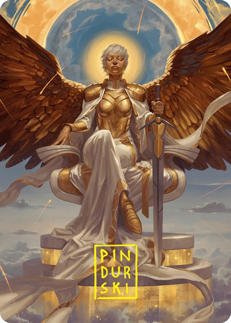 Image for Herald of Eternal Dawn Art Card (27/54) (Gold-Stamped Signature)