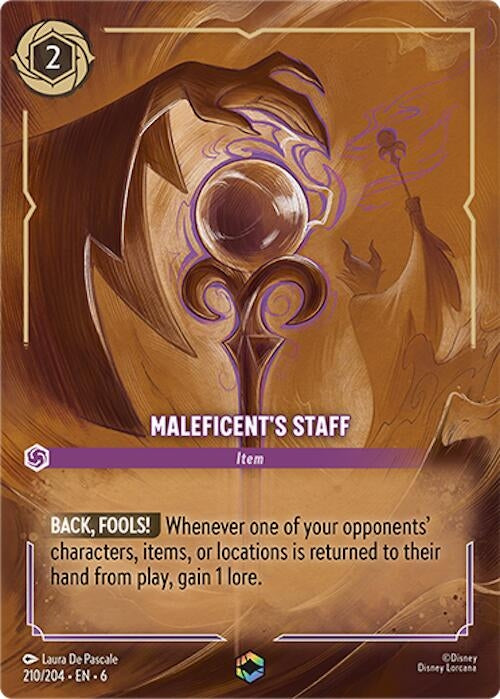 Image for Maleficent's Staff (Enchanted) [Azurite Sea]