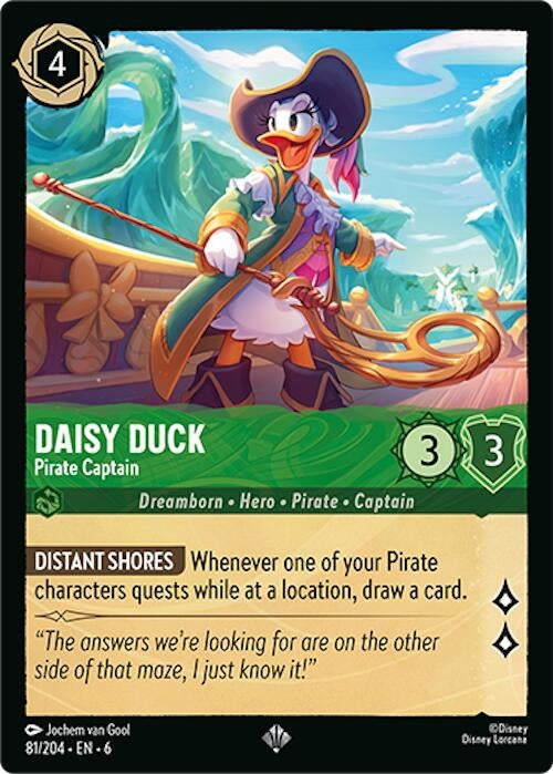 Image for Daisy Duck - Pirate Captain [Azurite Sea]
