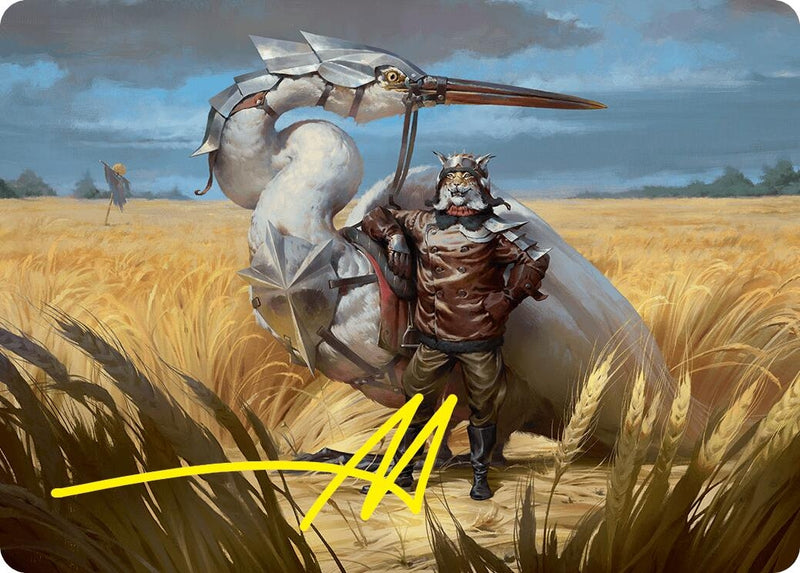 Image for Skyknight Squire Art Card (4/54) (Stamped Signature)