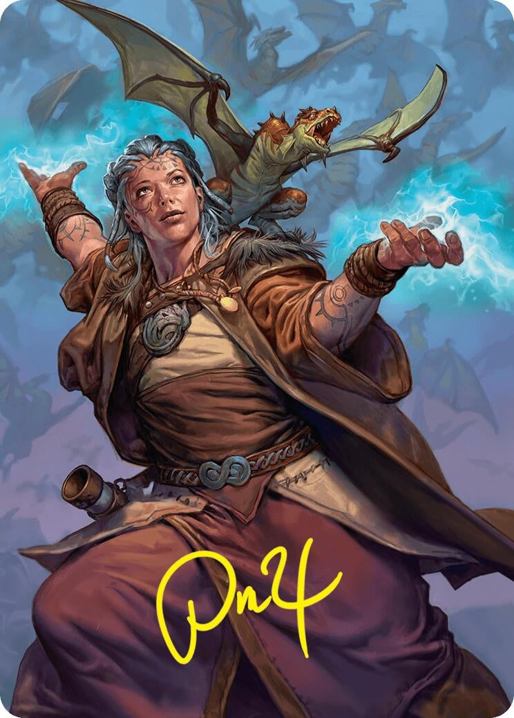 Image for Drake Hatcher 2 Art Card (29/54) (Gold-Stamped Signature)